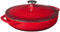 Lodge 3.41 litros/3,6 Quart Hierro Fundido/Porcelana esmaltada Cacerola, Rojo