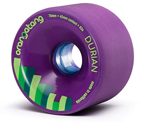 Orangatang Longboard Räder Durian 75mm 83a Rollen