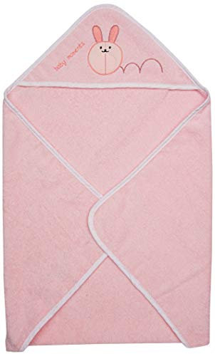 Chicco Accappatoio Quadrato in Spugna di Cotone, 0 mesi+, Rosa