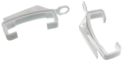 60 von Curtain Rail Track Glide Glider Haken Fit drapieren Zusätzliche Valance Lux