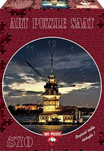 Heidi heidi4137 Maiden 's Tower Kunst Puzzle Uhr (570-piece)