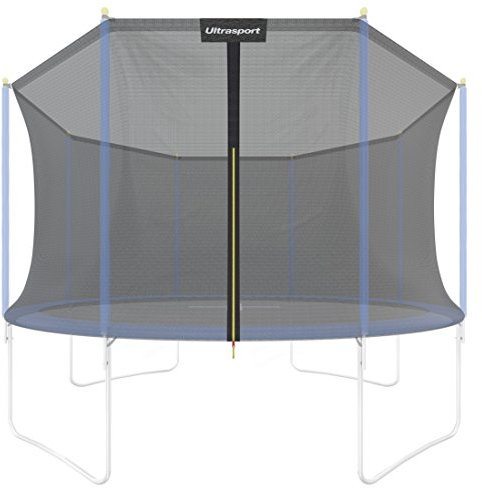 Ultrasport Uni-Jump Trampolin Sicherheitsnetz, Schwarz, 366 cm