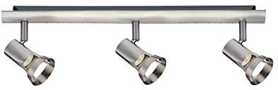 Paulmann 66700 Spotlight Teja Max 3 x W Gu10 230 V In Metallo Nichel Satinato 667.00 Plafoniera Lampada Soffitto Led Lampada Faretto da Soffitto