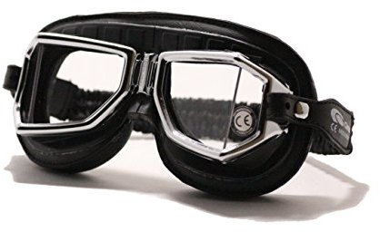 Climax Brille 513 SNP chrom Motorrad Brille