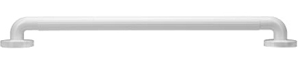 600 mm Safety Support Rail White ABS Grab Bar for Bathroom