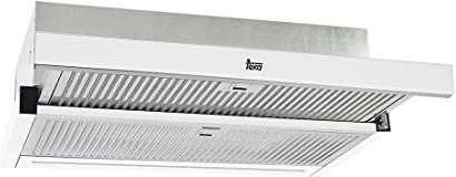 Teka CNL 6415 PLUS - Campana Extractora 60 cm Extraíble, Motor de Doble Turbina EcoPower, 5 Velocidades + 1 Intensiva, Iluminación LED, Programador Tiempo de Aspiración, Color Blanco