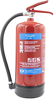 Extincteur en poudre 6 kg homologué EN 3 – 7