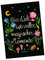Mr. & Mrs. Panda Postkarte Magische Welt - Geschenk, Motivation, Dankeskarte, Blumen, Spruch positiv, Outdoor, Dekoration, Ansichtskarten,
