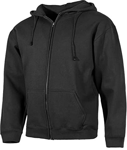 MFH Pro Company Sweatshirt mit Kapuze - Schwarz