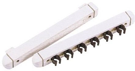 Billardqueues Billard Halter Wand-Clip 6 Q Blanc - BCE