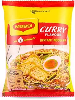 Maggi Curry Flavour Instant Noodles - 30 Packets