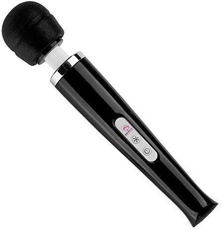 Magic Wand Massagegerät Massagestab - Realistischer Akku Vibrator - sehr stark - sehr leise - 20 Stufen - Sexspielzeug - Massager Wiederaufladbar - Von Entspannung bis Orgasmus - Sextoy für G Punkt, Klitoris oder Anal