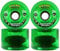 Bigfoot Longboard Rollen 76 mm 80 A SHR Mountain Cruiser grün transparent