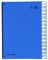 Pagna Pultordner Color (Pultmappe, 32 Fächer, 1-31) blau