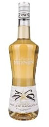 Monin Likör Madagaskar - Vanille (1 x 0,7l) - Aromatische Vanillelikör für Cocktails, Dessert oder Kaffee