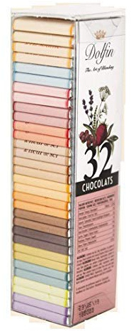 Dolfin Carré 32 / Geschenkpackung mit 32 Napolitains 144 gr.