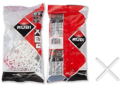 Rubi Tools 02912 Fliesenkreuzer, 1,5 mm, 300 Stück