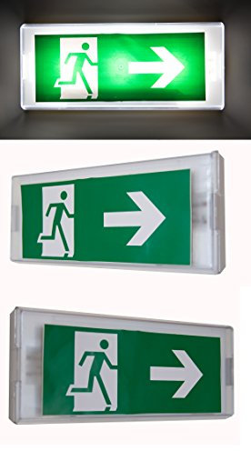 Panneau d'indication de sortie de secours lumineux, 220.00V