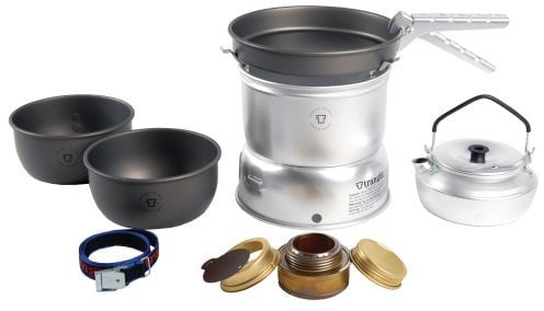 Trangia 27 Ultralight Gavetta Serie Dura in Alluminio anodizzato e bollitore con bruciatore ad Alcool