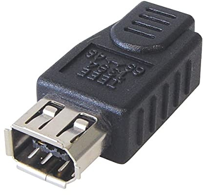 Firewire Adapter 4pol. IEEE 1394 Kupplung auf 6pol. IEEE 1394 Kupplung