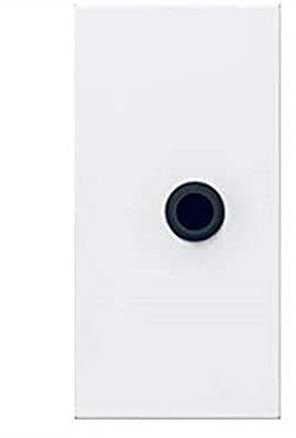 Legrand 078764 Mosaic Jack Prise, Femelle, 3.5mm à Visser, 1 Module, Blanc