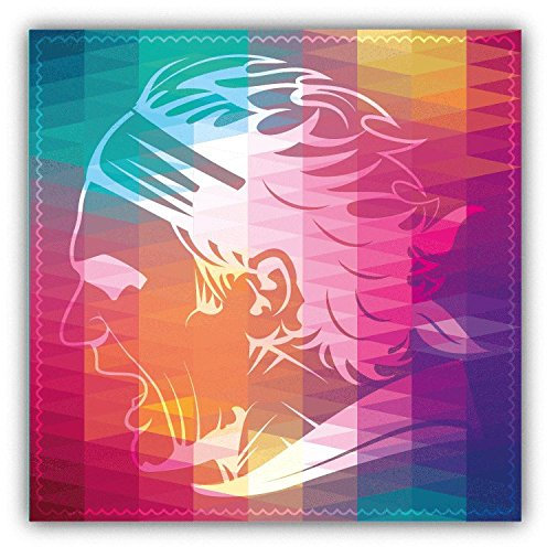 Roger Federer Head Silhouette Tennis Sport Hochwertigen Auto-Autoaufkleber 12 x 12 cm