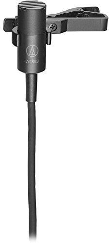 Audio-Technica Microfono Lavalier a condensatore omnidirezionale AT803
