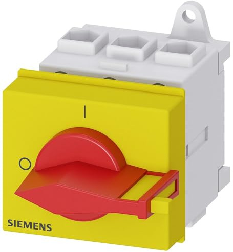 Siemens 3LD2 – Schrank Schalter 3-polig 32 A Rot/Gelb