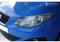 Motordrome Satz Scheinwerferblenden kompatibel mit Seat Ibiza 6J 3/5-türer & ST 2008-2017 (ABS)