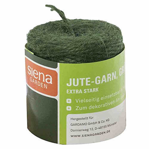 Siena Garden Jutegarn, 50m, grün, 252965