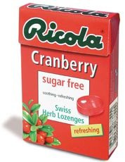Ricola Box - Cranberry 45g (PACK OF 6)