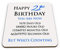 Happy 21st Birthday You are Now Days Hours Minutes Seconds Old Novelty Glossy Mug Coaster - Blue