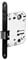 Tesa Assa Abloy 134U5RNE Picaporte Unificado Para Puertas de Madera Negro Entrada 50 mm, Frente Redondo 134U