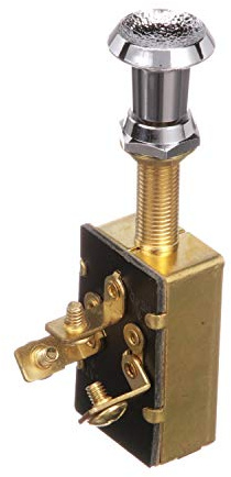 Attwood Marine - 7594-3 Three-Position Off/On/On Push/Pull Switch