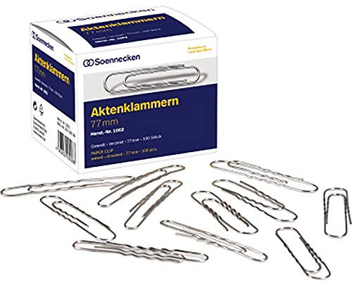 SOE Aktenklammer 01062 verzinkt Pa=100St