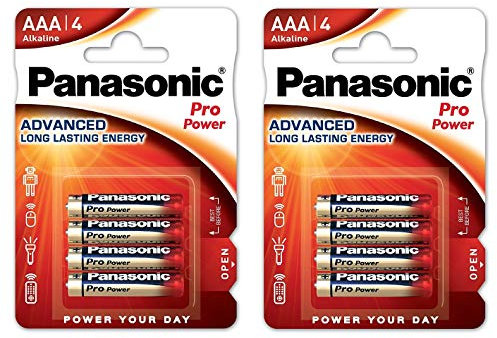 Panasonic 4 + 4 Panasonic Pro Power LR03 Micro AAA Angry Birds
