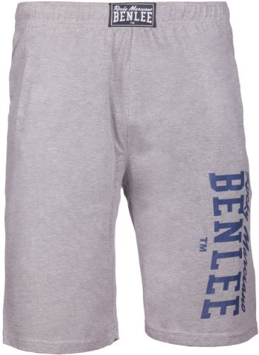 BENLEE Rocky Marciano Herren Sweatshorts Spinks, Steingrau, L, 191103-1004