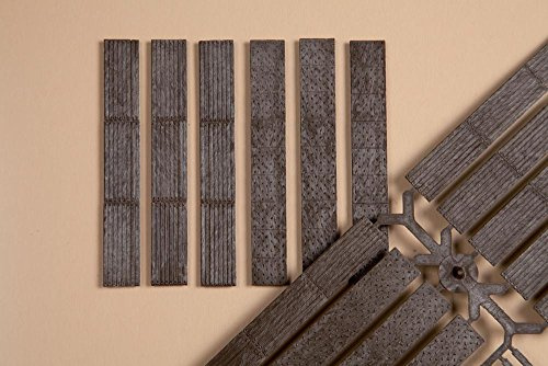 Auhagen 48655.0 - Laufbohlen, Abdeckungen, 90 x 12 mm, bunt
