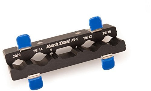 ParkTool ParkTool Unisex – Erwachsene Werkzeug AV-5 Axle and Spindle Vise Inserts Spindelschraubstockeinsätze, Black, Einheitsgröße