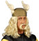 NET TOYS Blonde Asterix Perücke der Gallier Karnevalsperücke Faschingsperücke Herrenperücke blond Kostüm Zubehör Accessoire