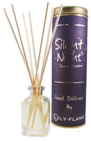 Lily Flame Scented Reed Diffuser - Silent Night