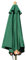 Garden Market Place Parasol de Jardin en Bois de Superbe qualité - 2 m de Large - Proposé en 8 Couleurs (Ici Vert foncé)