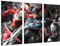 Wandbild - Bild Superheroe, Amerika, Iron Man, 97 x 62 cm, Holzdruck - XXL Format - Kunstdruck, 26300