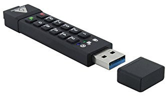 Apricorn Aegis Secure Key 3Z 32GB 256-bit AES XTS Hardware Encrypted FIPS 140-2 Level 3 Validated Secure USB 3.0 Flash Drive (ASK3Z-32GB)