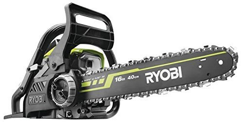 Ryobi RCS3840T 40 cm 37.2 cc Full Crank Chain Saw Bar - Green by Ryobi
