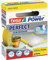 tesa extra Power Perfect Gewebeband - Gewebeverstärktes Ductape zum Basteln, Reparieren, Befestigen, Verstärken und Beschriften - Gelb - 2,75 m x 19 mm
