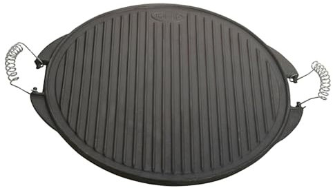 GARCIMA 5010230 Plancha Hierro Fundido Redonda 42/52 cm