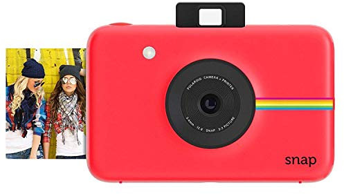 Polaroid Snap Instant Digital Camera (Red) with ZINK Zero Ink Printing Technology
