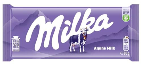 Milka Alpine Milk Chocolate Bar 100g