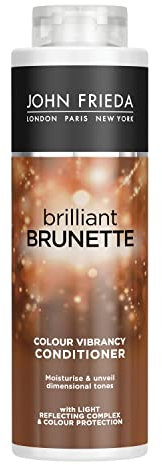 John Frieda Brilliant Brunette Colour Protecting Moisturising Conditioner 500ml